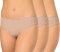 Nina von C. Damen-Slip 3er-Pack Haut Größe 40