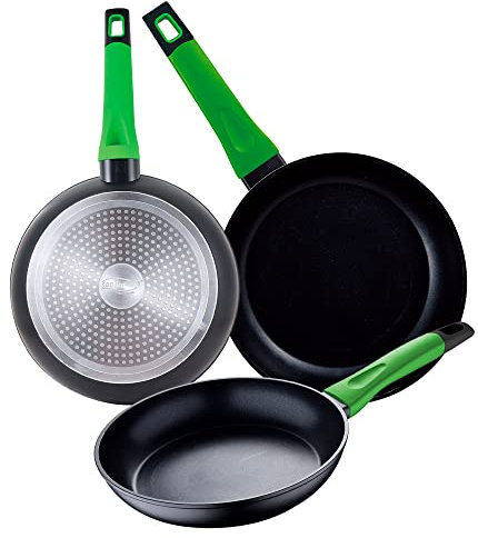 Set 3 Sartenes antiadherentes San Ignacio en aluminio forjado, PK5267