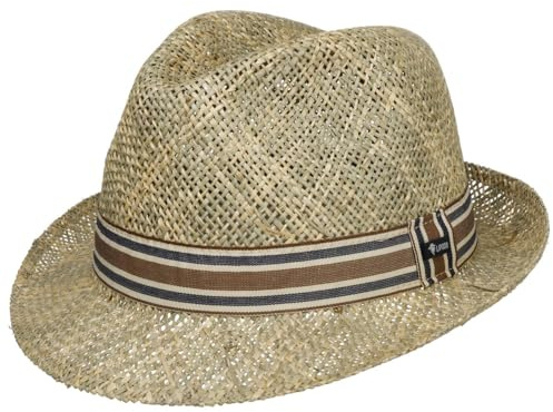 Lipodo Lejalo Trilby Straw Fedora Made in Italy Unisex Summer