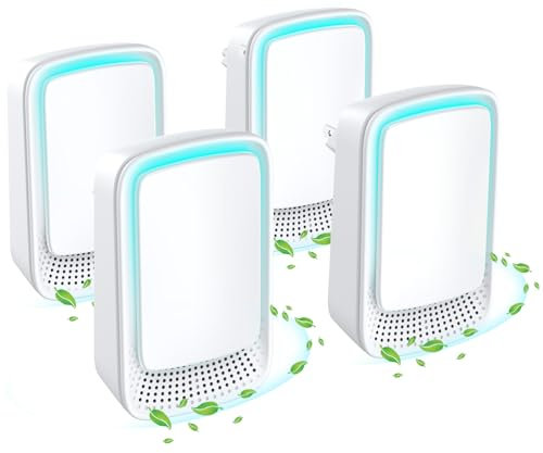 Air Purifier, Dayear Plug-in Negative Ion Air Purifier for bedroom/home, Purify Smell, Suitable for Toilets/Living Room/Pet Room(4 Pcs)