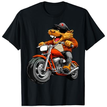 Castor de Motociclistas Camiseta