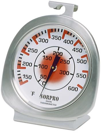 Norpro Oven Thermometer, One Size, Silver