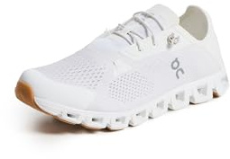 On Women's Cloud 5 Coast Sneakers, All White, 7 UK
