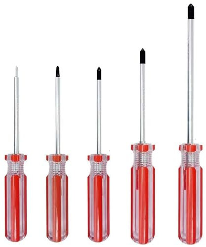 5 Stück Triwing-Schraubendreher-Set, magnetische Tri wings Schraubendreher-Bits Y000(1.5mm) Y00(2.0mm) Y0(3.0mm) Y1(4.0mm) Y2(5.0mm) Y Schraubendreher-Reparaturwerkzeug