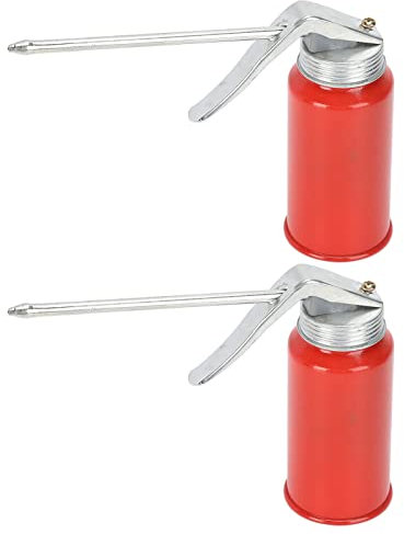 FTVOGUE Primavera, el Aceite de Hierro Fundido Puede Bombear 2 Piezas 200 Ml, Prevención de óxido, Lubricación Rápida, Tubo de Inyección de de 6 Mm, 14 Cm de Longitud, Bicicletas, Motocicletas,