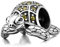 Charm-Anhänger Schildkröte aus 925er Sterlingsilber, für Pandora-Charm-Armbänder (B)