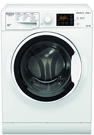 Hotpoint NDB 96443 W IT N - Lavasciuga 9kg Carica Frontale, Libera Installazione. Centrifuga 1400 Giri Al Minuto. Larghezza 59,5cm, Profondità 54,0cm, Altezza 85,0cm, Classe Energetica E