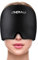 I-THERA-U Migraine Relief Cap - Reusable Headache Relief Cap, Flexible Headache Hat for Migraine, Migraine Cap for Tension Headache, Sinus Pressure, Puffy Eyes, Stress Relief Migraine Mask Black
