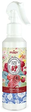 Prady - Spray d'Ambiance Framboise - 220 ML - Parfum fruité de framboise pour une ambiance vive et rafraîchissante.