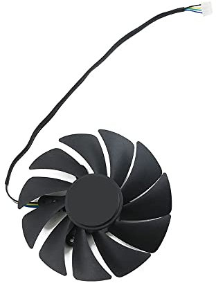 RAKSTORE GA92S2U 88mm Grafikkarten Lüfter Kompatibel mit ZOTAC RTX 3080 3080 Ti 3090 3070 Ti AMP Holo Leiser Kühler Lüfter (A)