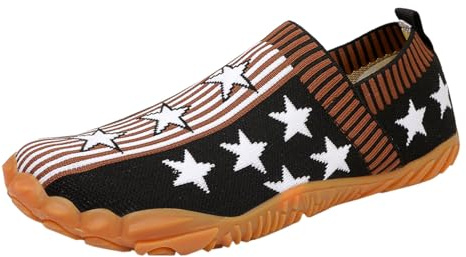 Barefoot Shoes Women's Men's Wide Feet Hiking Shoes Mesh Knitted Shoes with Non-Slip Rubber Sole Lightweight Breathable Hiking Shoes Unisex Trainers Outdoor Hiking Shoes Indoor Functional Shoes, black