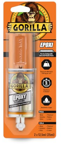 Gorilla Resina bicomponente epoxy 25 ml.