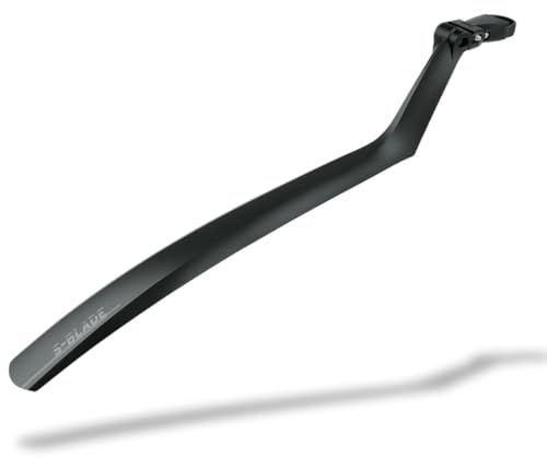 SKS GERMANY S-Blade Fixed Hinterrad-Schutzblech für Rennräder mit Diebstahlschutz, Fahrradzubehör (Feste Montage möglich, minimalistisches Design, Hochleistungskunststoff)