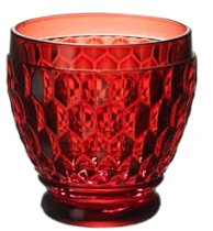 Villeroy & Boch Boston Coloured Shot Glass Red, 80 ml, Crystal Glass, Red