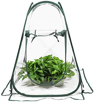 ValueHall Mini Invernadero Portatil Plegable e Impermeable Compacto Invernadero Plegable para Uso en Exteriores Jardines y Patios V7094
