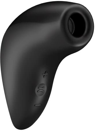 Satisfyer, Vibrator, Druckwellenvibrator, 'Magnetic Deep Pulse, 11,6 cm', Magnet Power Engine, Flüster Modus, 10 Druckwellenprogramme in 3 Intensitäten, Farbe:schwarz