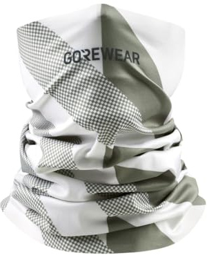 GORE WEAR Essence Light Neckwarmer, White/Lab Gray, ONE
