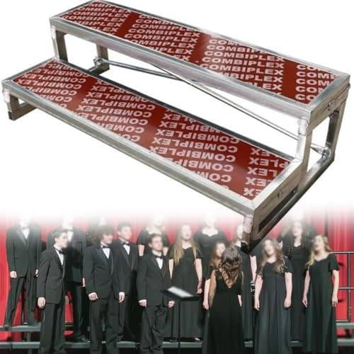 Tiered Seating Platform for Group Photos and Presentations
