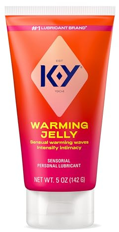 K-Y Warming Jelly Personal Lubricant, Sensorial Lube for Sex, 5 FL OZ