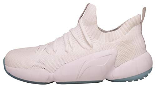 Li Ning Badminton Culture Street Shoes - Scarpe da ginnastica da uomo, stile casual, colore: bianco, Bianco (bianco), EU45- UK10- US11- 285mm