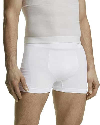 FALKE Men's Ultralight Cool M Bx Functional Yarn Quick Dry Base Layer Underwear 1 Piece, White 2860, L