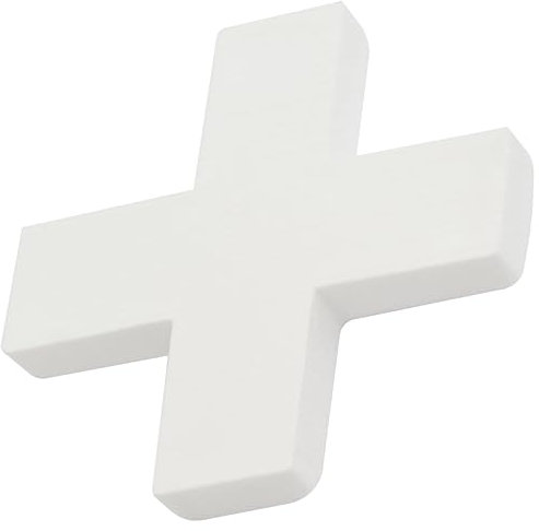 AERZETIX - C71048 - Lot de 30 croisillons en croix 8 mm pour joint de carrelage et faïence - en plastique - sol mur colle