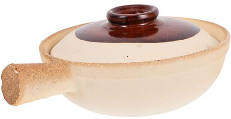 Warmhm Casseruola Terracotta Con Per Zuppa e Stufati Pentola Per Induzione Per Casserole e Pasta