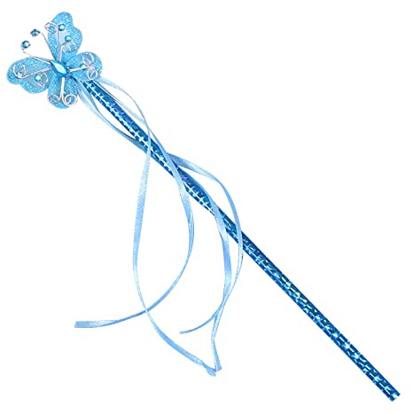 HDOYTXXM Bastone Principessa Cosplay Puntelli Fate Farfalla Bacchetta Magica Ornamento Per Bambini Bambini Accessori Portatili