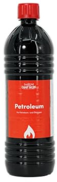 CAMPWERK Petroleum 1 L – Reiner Brennstoff für Lampen, Laternen & Feuerkocher – Sauber, sicher & effizient, ideal für Camping, Garten & Outdoor