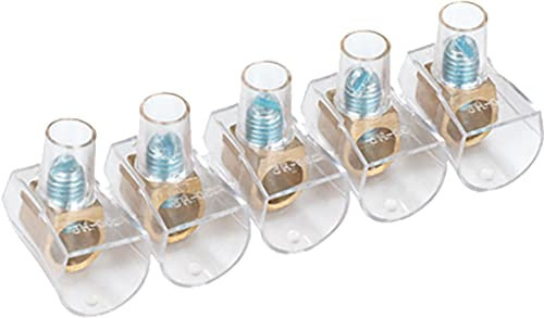 Morsetti Volanti per Cavi ELETTRICI 6,0 mm Confezione da 20 Strisce da 5 pz