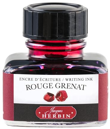 J.Herbin 13029T - Bote de tinta (30 ml, para pluma estilográfica), color rojo