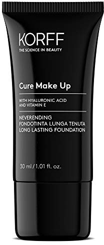 Korff Fondotinta Crema, Effetto Matt, Lunga Tenuta, Copertura Media - Alta, Formula Anti-età Idratante con acido ialuronico 04