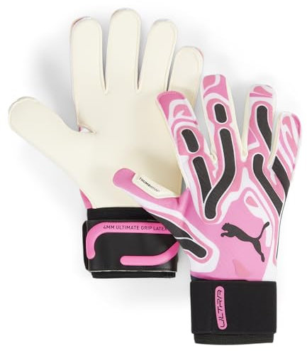PUMA PUMA Ultra Pro RC, Unisex-Erwachsene Torwarthandschuhe, Poison Pink-PUMA White-PUMA Black, 11-041859
