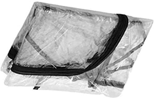 Bollerwagen-Regenschutz für Bollerwagen mit Dach aus PEVA, umweltfreundliches, recycelbares PVC, zusammenklappbares Outdoor-Klappwagen-Zubehör, Push-Pull-Klappwagen-Regenschutz, transparent