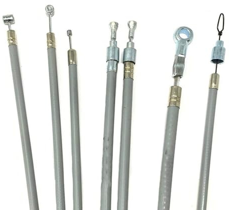 KIT CAVI FILI FRIZIONE GUAINA CAMBIO GRIGI ASSEMBLATI COMPATIBILE CON VESPA 50 SPECIAL R N L 125 ET3 PRIMAVERA