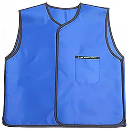 ZHIRUI Delantal de Plomo 0,35/0,5 Mmpb Chaleco de protección contra la radiación Chaleco de Plomo Protector de Rayos X Ropa Protectora para radiología Medicina Nuclear