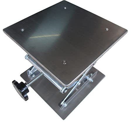 FUNOMOCYA Hebebühne Aus Mini-wagenheber Scherenheberplattform Für Reparaturen Verstellbarer Heberständer Mit Schraube Basis Für Stabilität Geeignet Für Garage Und