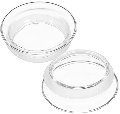 MUELODSIC 2 piezas de jarra de agua de cristal tapa de repuesto para jarra resistente al calor duradera adecuada para botellas de agua garrafas accesorios
