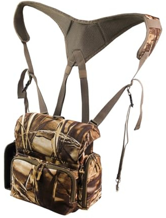 KiBcsLic Arnés para el Pecho, Mochila de Transporte, Gran Capacidad, fácil de Transportar, Bolsa de Almacenamiento portátil, Resistente para Acampar,