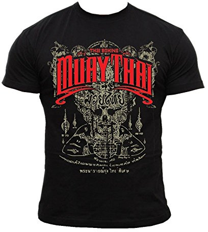 Dirty Ray Arts Martiaux MMA Muay Thai t-Shirt Homme K70 (XXXL)