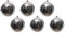 Große Christbaumkugeln Silber Glänzend 6 Stück Weihnachtsbaumkugeln 14cm