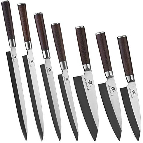 Cuchillo de sushi Sashimi Cuchillo 1.4116 Cocina de acero CUCHILLOS DE CUCHILLA DE CUCHILLOS DE PESCADOR DE PESCADOR (Color : 13 inch)