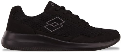 Lotto Sneaker Unisex, Nero/Grigio, 41 EU, Nero/Grigio, 41 EU
