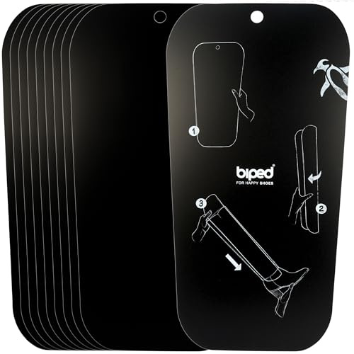 biped Stiefelspanner 5 Paar Set - Schaftspanner zum Einrollen 56 cm - Zur Stiefel Aufbewahrung - Für Stiefel, Overknees und Reitstiefel z1180(56cm)