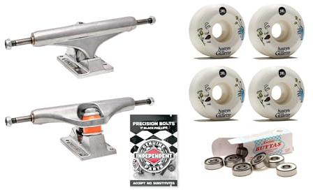 Upgrade Your Skateboard Premium Parts Package - Independent Trucks, Sml Wheels, Andale Bearings