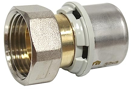 Arcanaute - Raccord multicouche à sertir - Raccord multicouche à sertir TH - Femelle écrou libre 1 (26/34) - Ø32x3,0 -