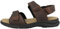 Clarks Herren Hapsford Creek Fischersandale, Braunes Getrommeltes Leder, 42 EU