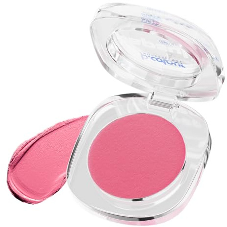 B.COLOUR PROFESSIONAL Blush per Make Up Donna in Crema Mousse 3 Cosmetici in 1 Fard Illuminante Viso Tinta Labbra e Ombretto a Lunga Durata 12h con Finitura Satinata Waterproof Formato Mini Size 3 g