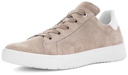 ara Damen ROM Sneaker, Cashmere,Weiss, 42 EU