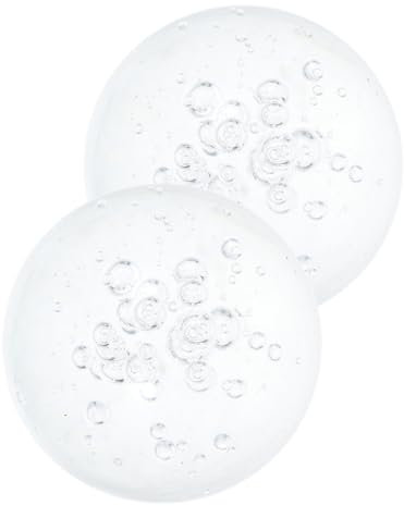 VANZACK 2pièces Fontaine De Bureau Sphère Verre Décorative Transparentes pour Méditation Divination Accessoire De Table Intérieur